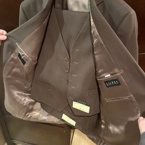 NWT Ralph Lauren 3 piece suit